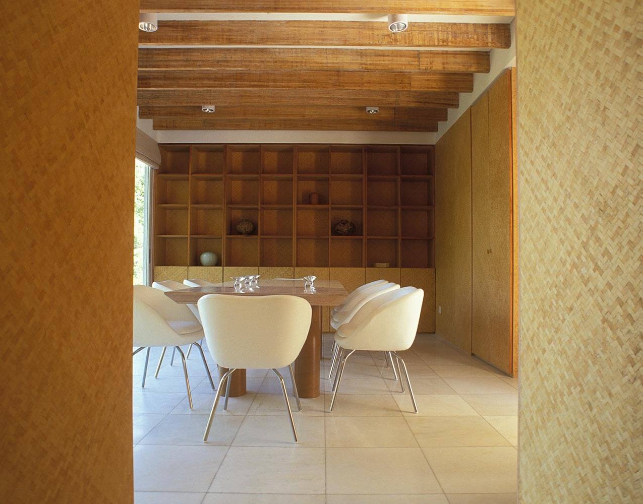 Bamboo Furniture House Shigeru Ban