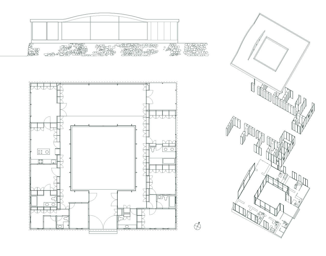 Bamboo Furniture House Shigeru Ban