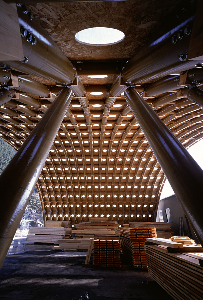 Paper Dome Shigeru Ban